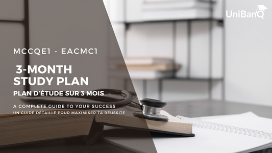 The Complete 3-Month MCCQE Part I Study Plan for Success